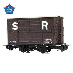 Bachmann Narrow Gauge 393-126 RNAD Box Van SR Brown