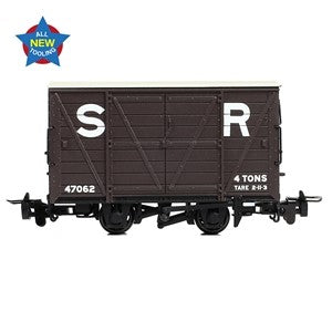 Bachmann Narrow Gauge 393-126 RNAD Box Van SR Brown