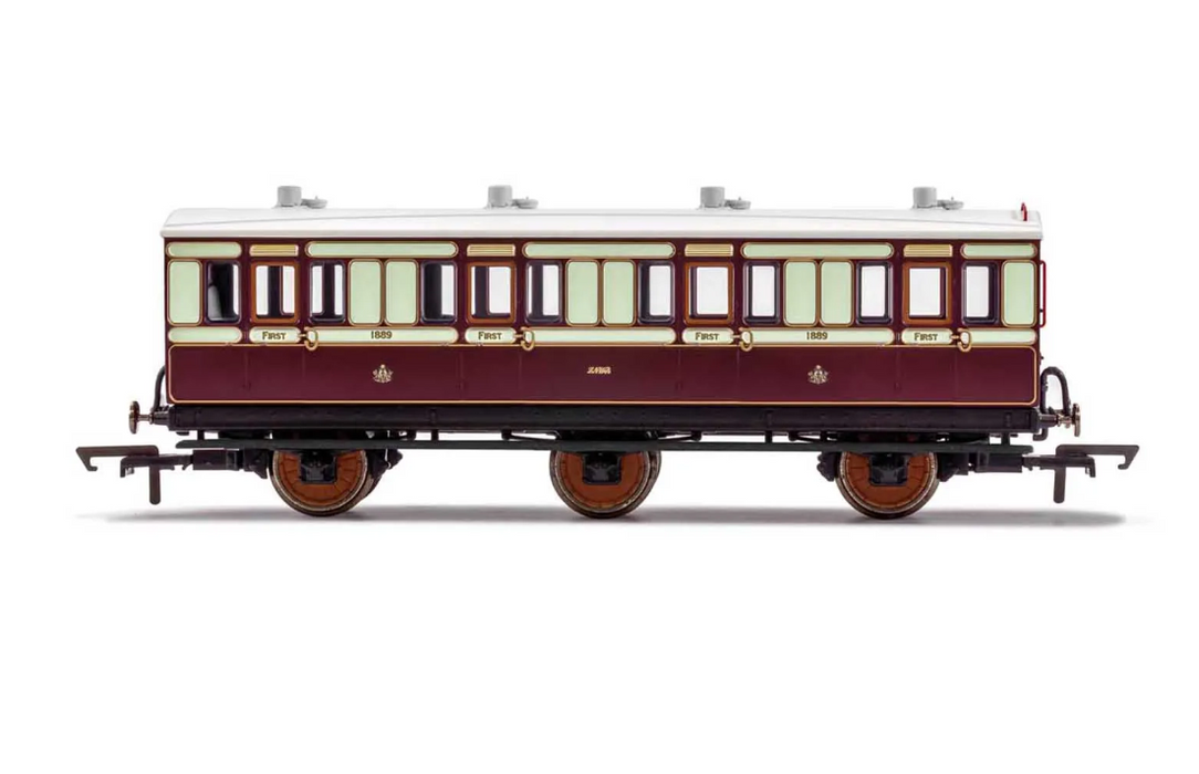 Hornby Bulk Park - LNWR 6-Wheel Coaches (4pcs) (R40119, R40120, R40120A, R40122)