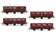 Hornby Bulk Park - NBR 6-Wheel Coaches (4pcs) (R40135, R40136, R40137, R40142)