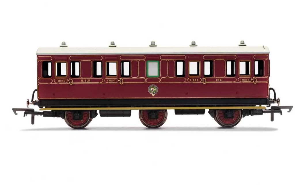 Hornby Bulk Park - NBR 6-Wheel Coaches (4pcs) (R40135, R40136, R40137, R40142)