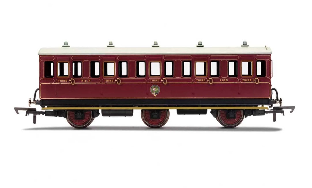 Hornby Bulk Park - NBR 6-Wheel Coaches (4pcs) (R40135, R40136, R40137, R40142)
