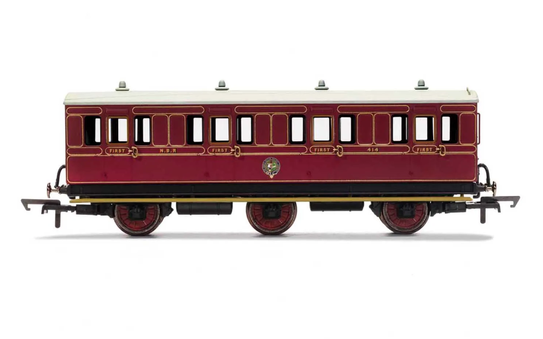 Hornby Bulk Park - NBR 6-Wheel Coaches (4pcs) (R40135, R40136, R40137, R40142)