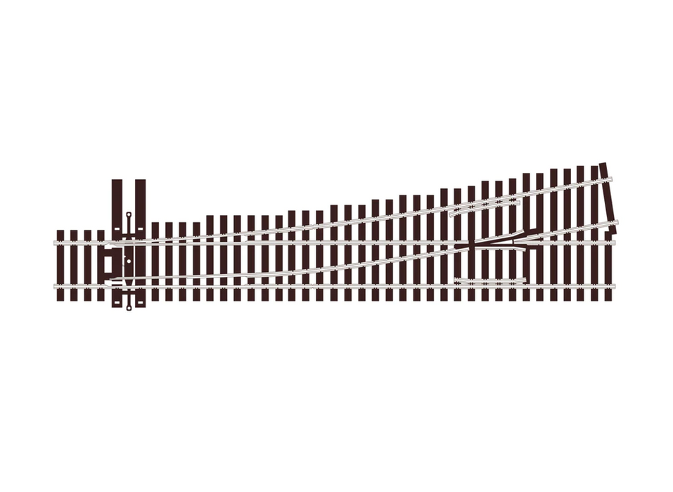 Peco SL-U8362 Unifrog Turnout, 6th Radius, Left Hand