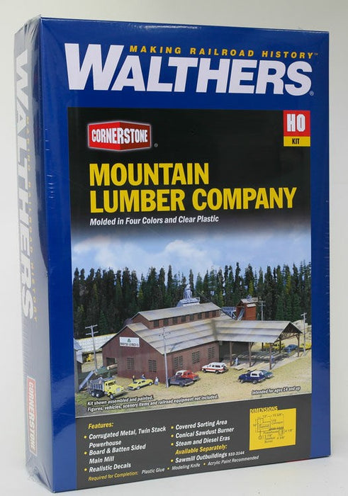 WALTHERS 933-3058 Mountain Lumber Company Sawmill