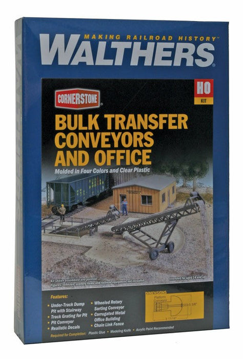 WALTHERS 933-3519 Bulk Transfer Conveyor Conveyor: 24.6 x 16.7cm