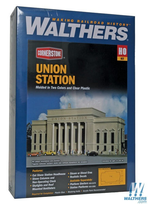 WALTHERS 933-3094 Union Station -49.3 x 20.6 x 17.5cm