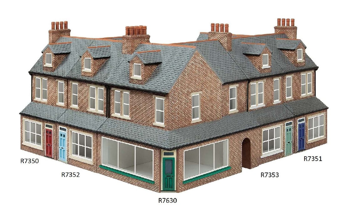 Hornby R7351 Victorian Terrance House (Right End)
