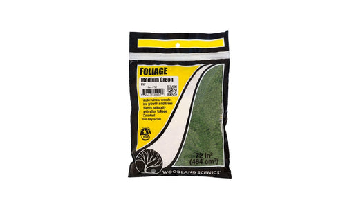 WOODLAND SCENICS F52 Foliage Medium Green (464 cm2)