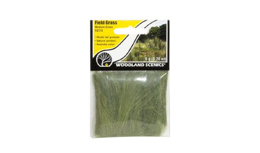WOODLAND SCENICS FG174 Field Grass Medium Green (8g)