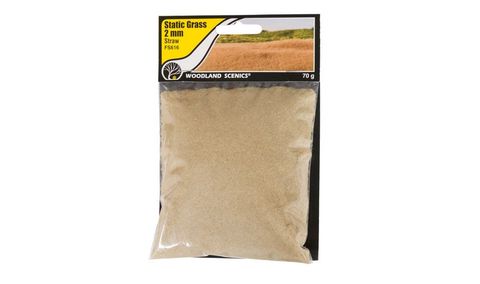 WOODLAND SCENICS FS616 2mm Static Grass Straw (70g)
