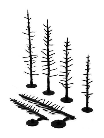 WOODLAND SCENICS TR1125 Pine Tree Armatures - 44pc - 10.1 cm - 15.2 cm