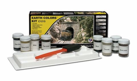 WOODLAND SCENICS C1215 Earth Colours Kit