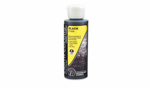 WOODLAND SCENICS C1220 Black Scenic Paint (118 mL)