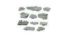 WOODLAND SCENICS C1231 Surface Rocks Mold