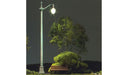 WOODLAND SCENICS JP5631 Arched Cast Iron Street Lights - HO Scale [3pcs]
