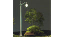 WOODLAND SCENICS JP5639 Arched Cast Iron Street Lights - N Scale [3pcs]