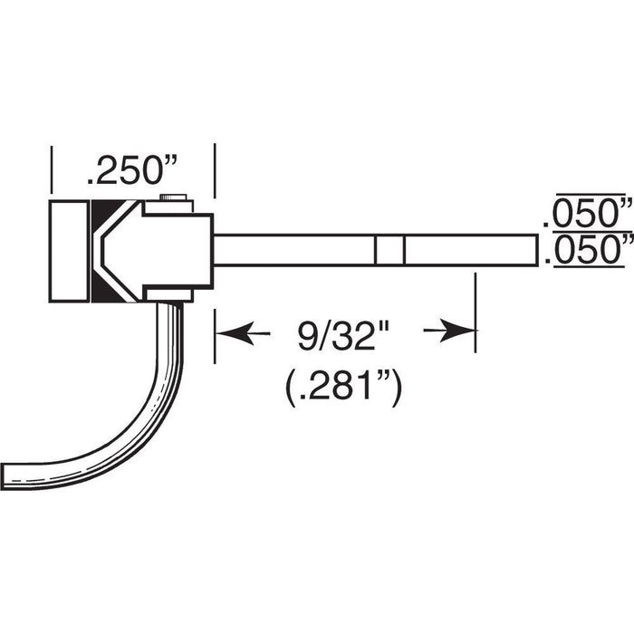 Kadee 11 - #11 HO Gauge Bulk Pack - #5 (NO.5®) Metal Couplers - Medium (9/32") Centerset Shank (40pcs)
