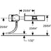 Kadee 26 - #26 HO Scale 20-Series Plastic Couplers with Gearboxes - Long (25/64") Centerset Shank (Extended #5s) [4pcs]