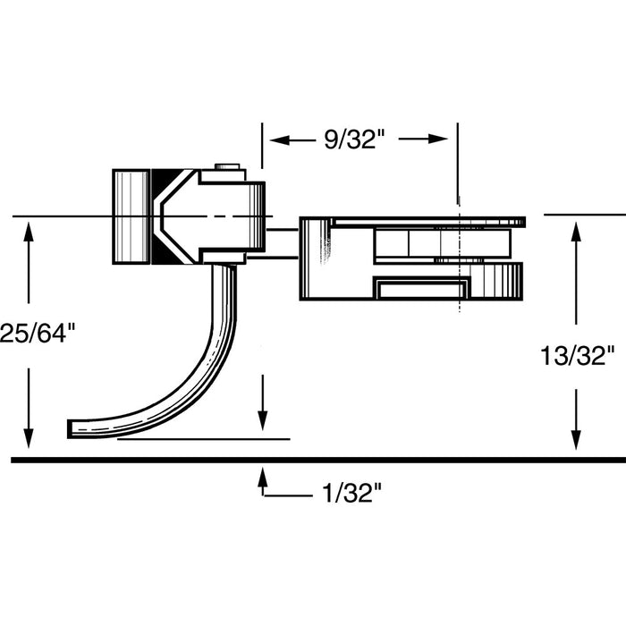 Kadee 37 - #37 HO Gauge 30-Series Plastic Couplers with Gearboxes - Medium (9/32") Underset Shank (4pcs)