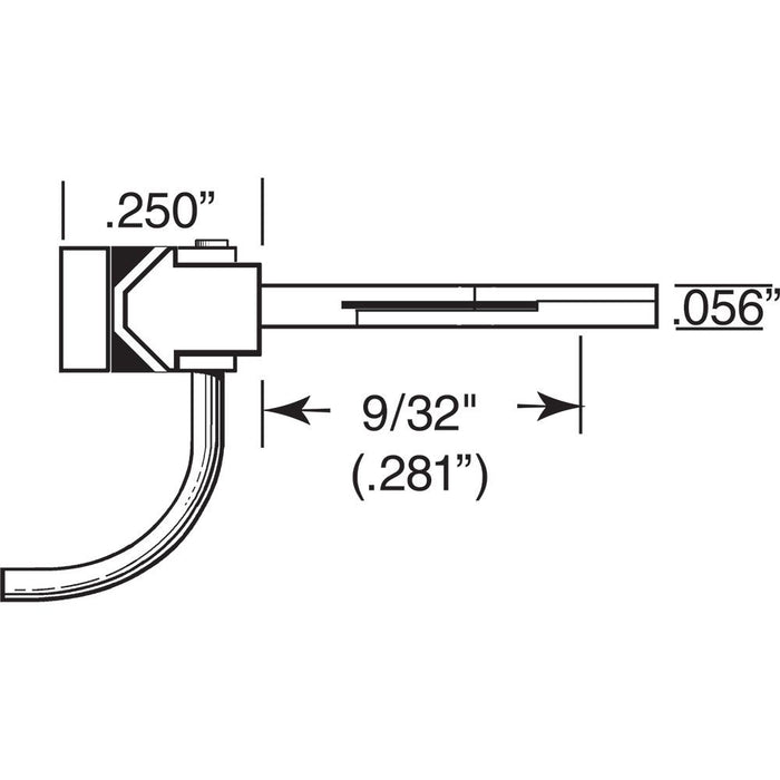 Kadee 148-50 - #148-50 HO Gauge Bulk Pack - #148 Whisker® Metal Couplers - Medium (9/32") Centerset Shank (100pcs)