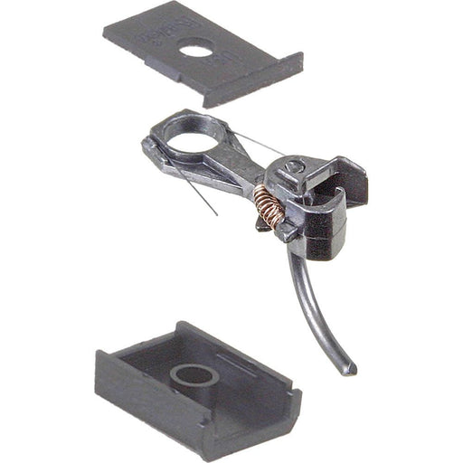 Kadee 144 - #144 HO Gauge 140-Series Whisker® Metal Couplers with Gearboxes - Short (1/4") Underset Shank [4pcs]