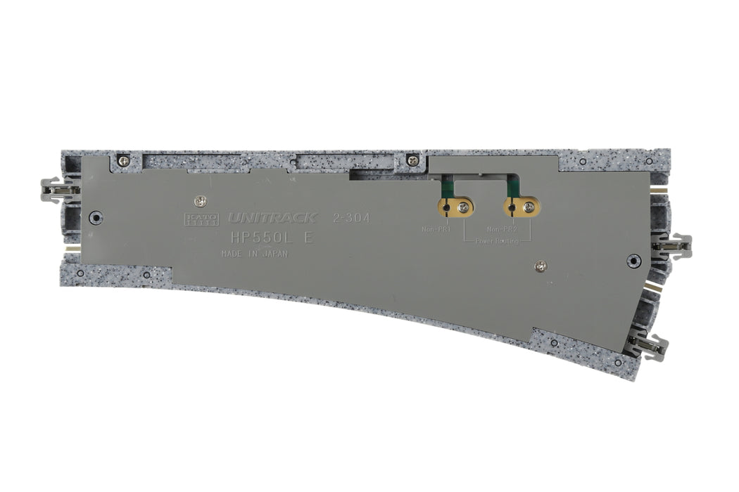 Kato 2-852 Unitrack Left Hand Manual Turnout 550mm Radius (HO)