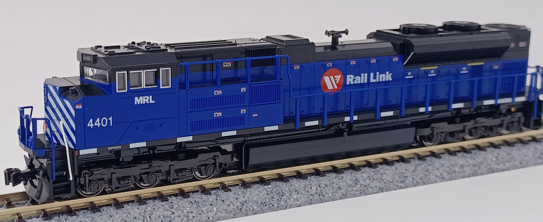 KATO 176-8531 SD70ACE MONTANA RAIL LINK #4401