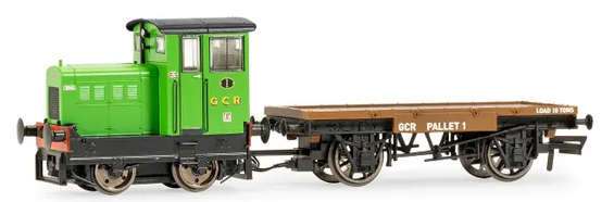 Hornby R30012 GCR(N), Ruston & Hornsby 48DS, 0-4-0, No.1 'Qwag' - Era 10