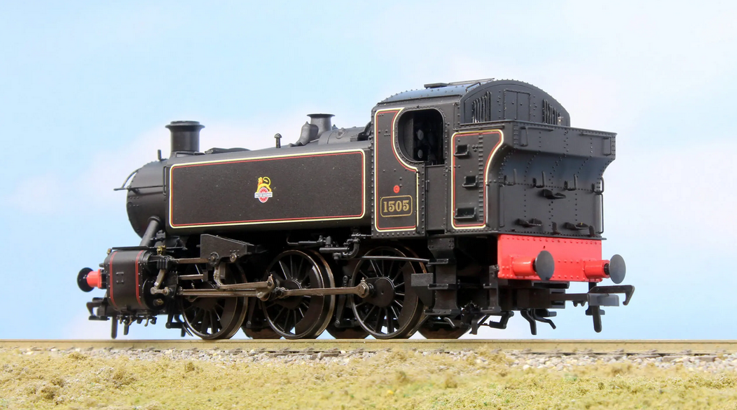 Rapido 904503 BR 15XX #1505 Black Crest Lined with DCC Sound