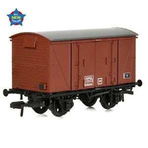 Branchline 38-871 BR 12T 'Vanwide' Ventilated Van BR Bauxite (Late) (VANWIDE)