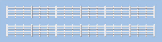 RATIO 424 4 BAR FENCING WH