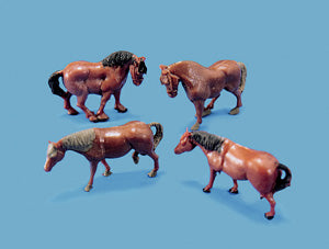 MODEL SCENE 5105 HORSES
