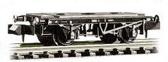 Peco NR-121 10ft WB Wagon Chassis, Steel Type Sole Bars