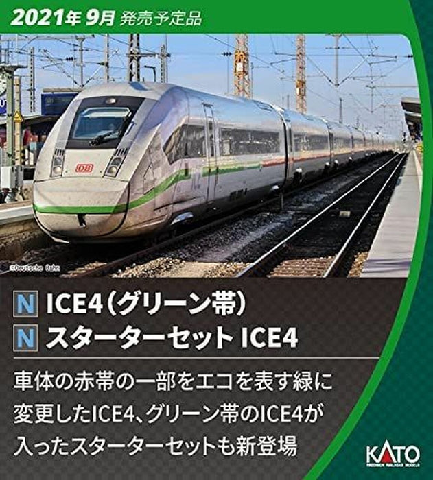 Kato 10-1542 ICE4 (Green Line) 4 Car Set