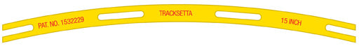 TRACKSETTA NT15 N Gauge Track Template 15" (381mm) Radius