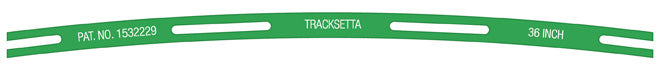 TRACKSETTA NT36 N Gauge Track Template 36" (914mm) Radius