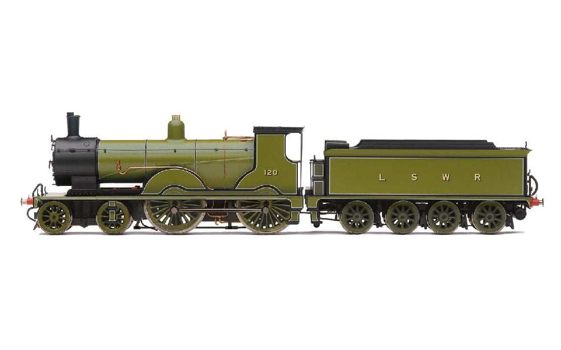 Hornby R3863 LWSR T9 4-4-0 120 Steam Locomotive