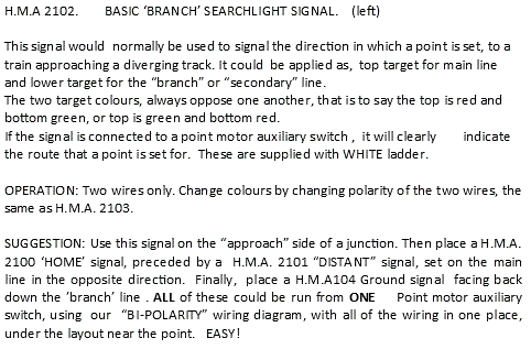 Hand Made Accessories 2102 HO Scale - Branchline Dual Searchlight
