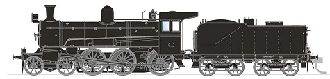 SDS Models D3111 D3 655 Steam Locomotive