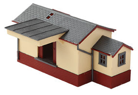 Peco NB-6 Goods Shed, Brick/Timber Type