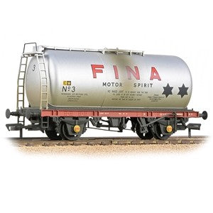 Branchline 37-586A BR 45T TTA Tank Wagon 'Fina' Silver Weathered