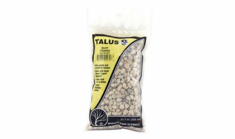 WOODLAND SCENICS C1272 Coarse Buff Talus (355 cm3)