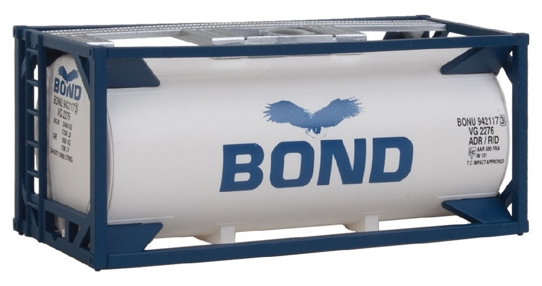 WALTHERS 949-8103 20' Tank Container Bond