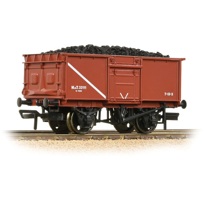 Branchline 37-376D 16T Steel Mineral Wagon Pressed End Door MOT Bauxite