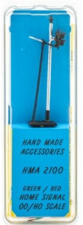 Hand Made Accessories 2100 HO Scale - Aspect Green/ Red Home Signal
