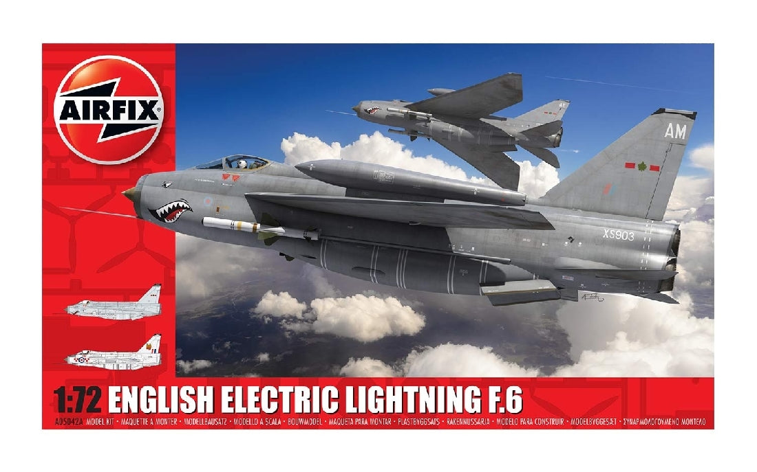 AIRFIX 05042A ENGLISH ELECTRIC LIGHTNING F.6