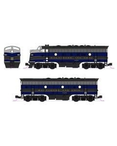 Kato 106-0428 EMD F7A/B Baltimore and Ohio #4503 and #5493 Diesel Locomotive Pack