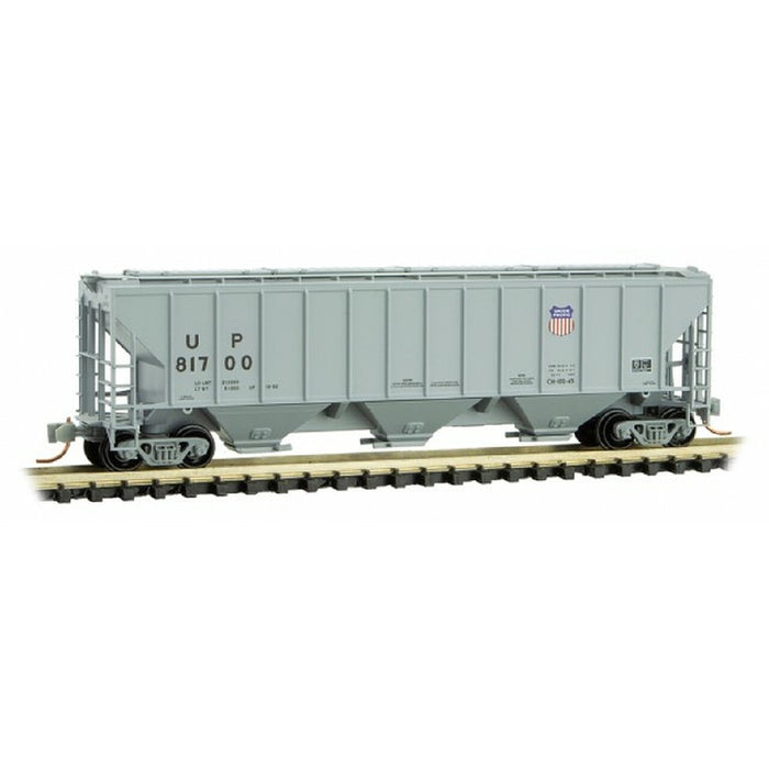MICRO-TRAINS 096 00 192 Union Pacific Three Bay High Side Covered Hopper #81700