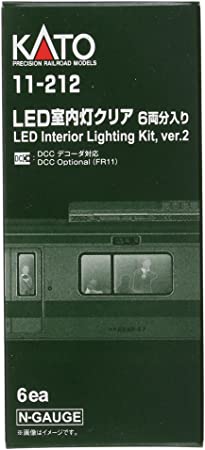 Kato 11-221 LED Coach Lighting Set Clear for Series 285